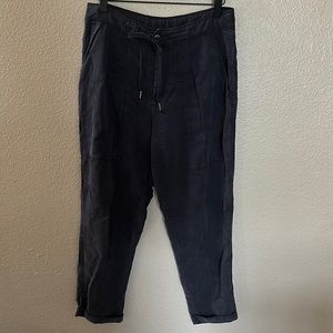 Young Fabulous & Broke Black Casual Drawstring Cuffed Pants Size M